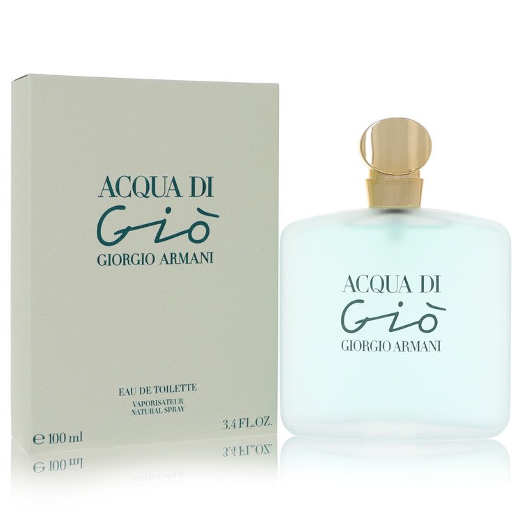 Acqua Di Gio by Giorgio Armani Eau De Toilette Spray 3.3 oz Acqua Di Gio by Giorgio Armani Eau De Toilette Spray 3.3 oz
